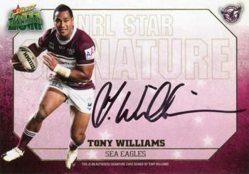 2011 NRL Champions - Star Signature #SS2 Tony Williams Front